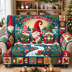 Merry Christmas Sofa Cover - Made to Order