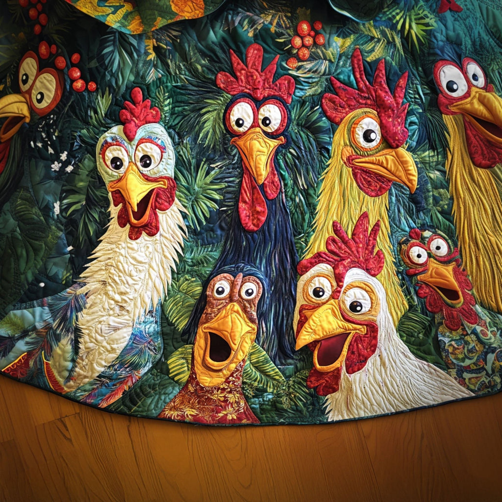 Merry Flock Christmas Tree Skirt