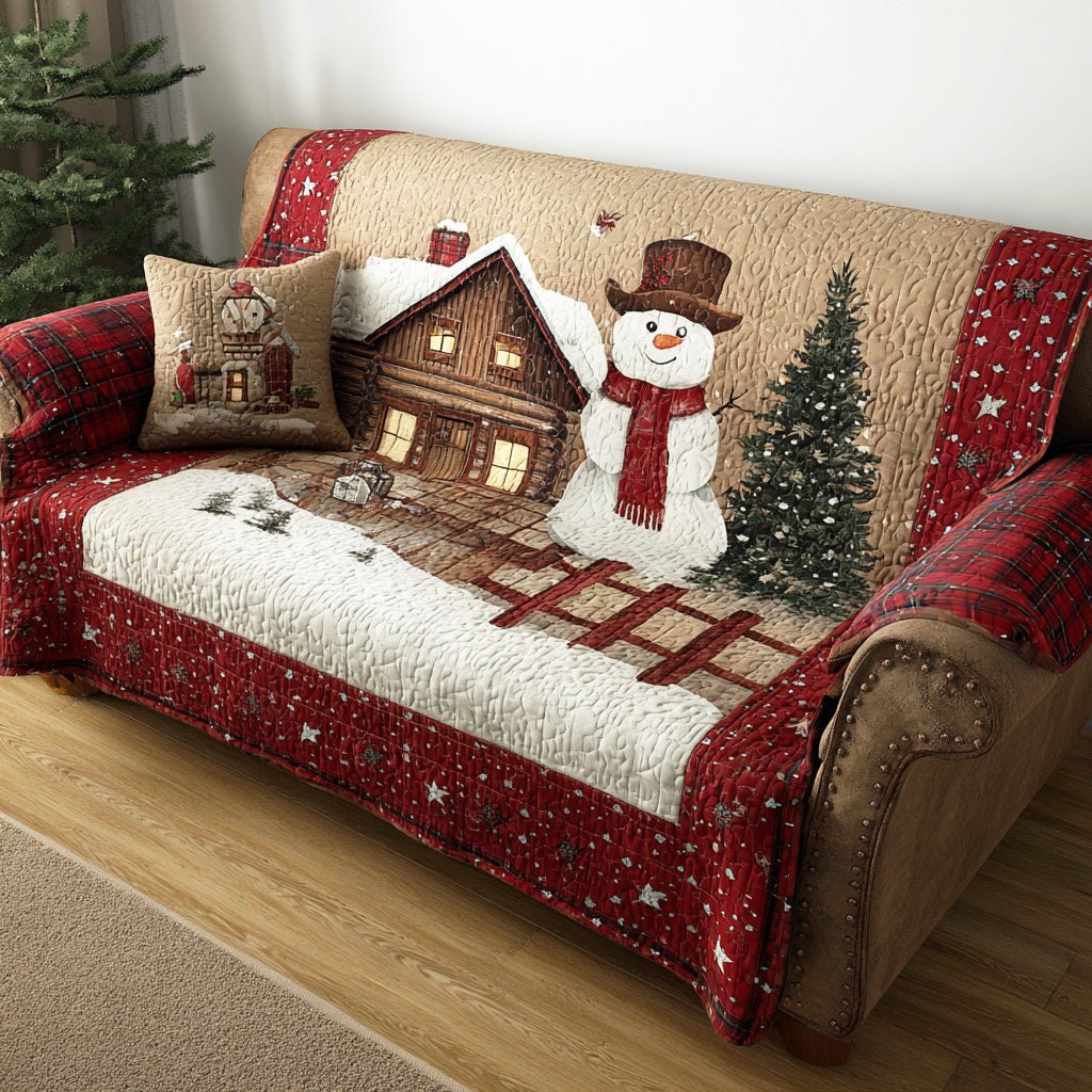 Merry Frost Field Sofa Cover