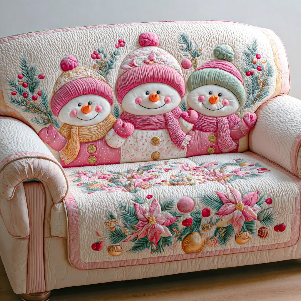 Merry Frost Night Sofa Cover