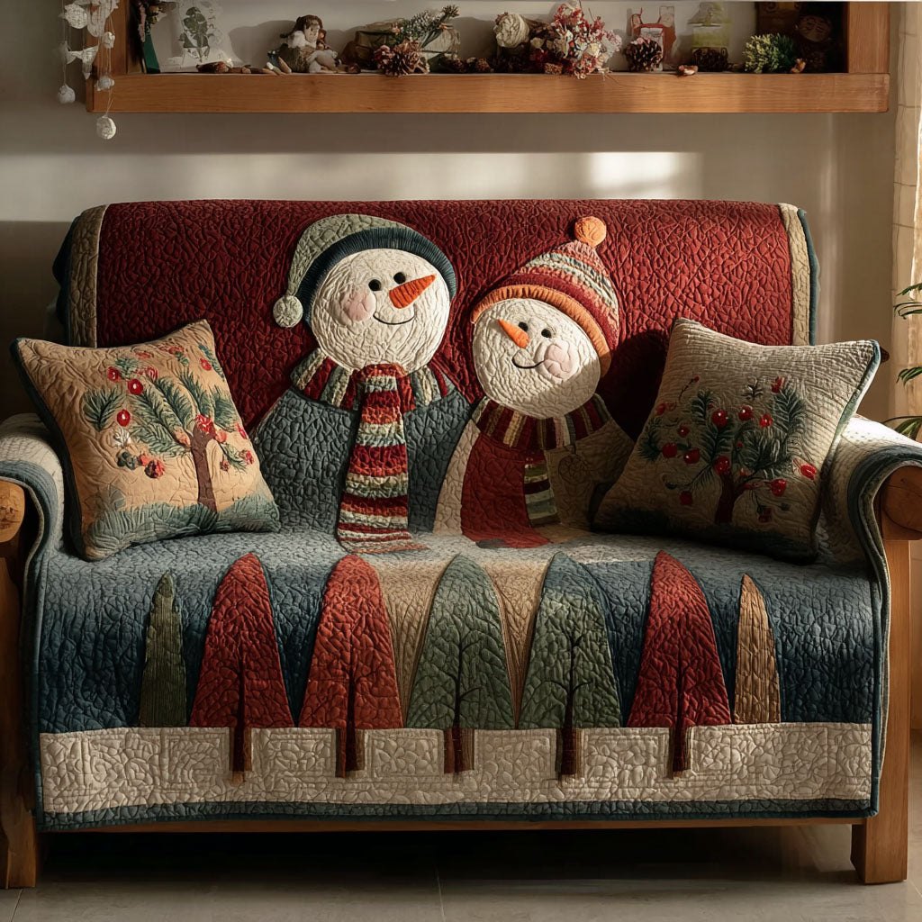Merry Frostmates Sofa Cover