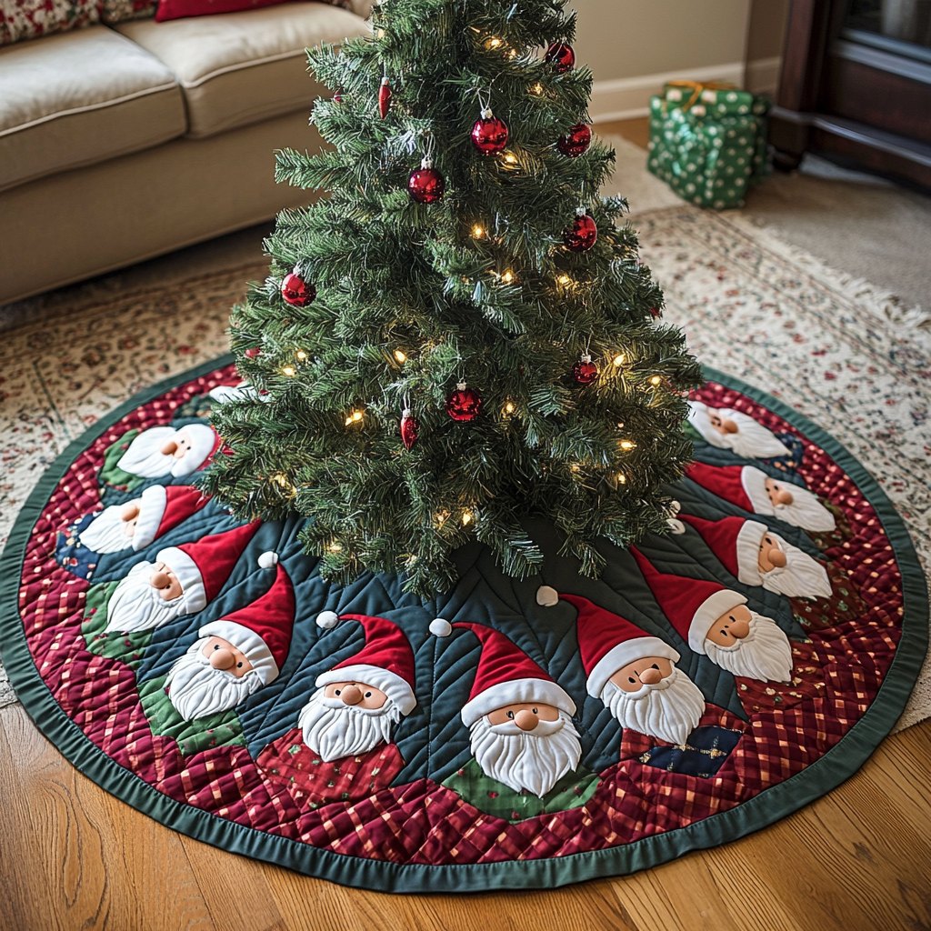 Merry Gnome 0441 Christmas Tree Skirt