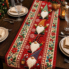 Merry Gnome Wishes Table Runner