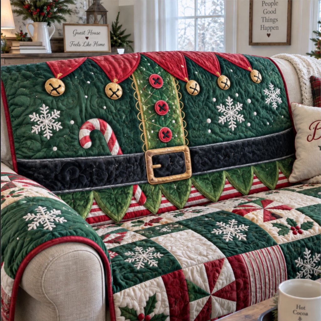 Merry Little Christmas Sofa Cover