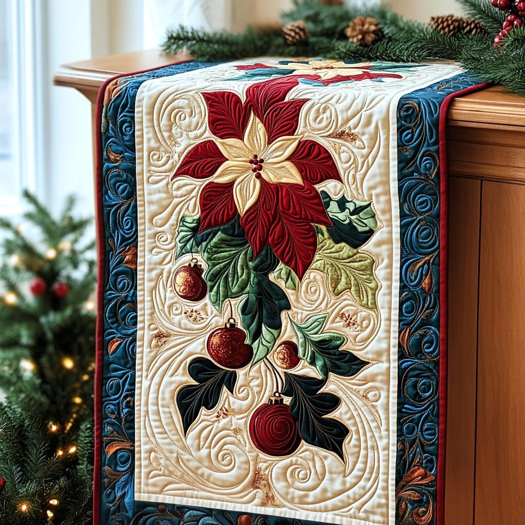 Merry Mistletoe Magic Table Runner