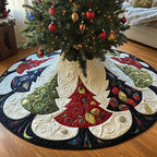 Merry Pine Splendor Christmas Tree Skirt