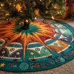 Merry Roadtrip Christmas Tree Skirt
