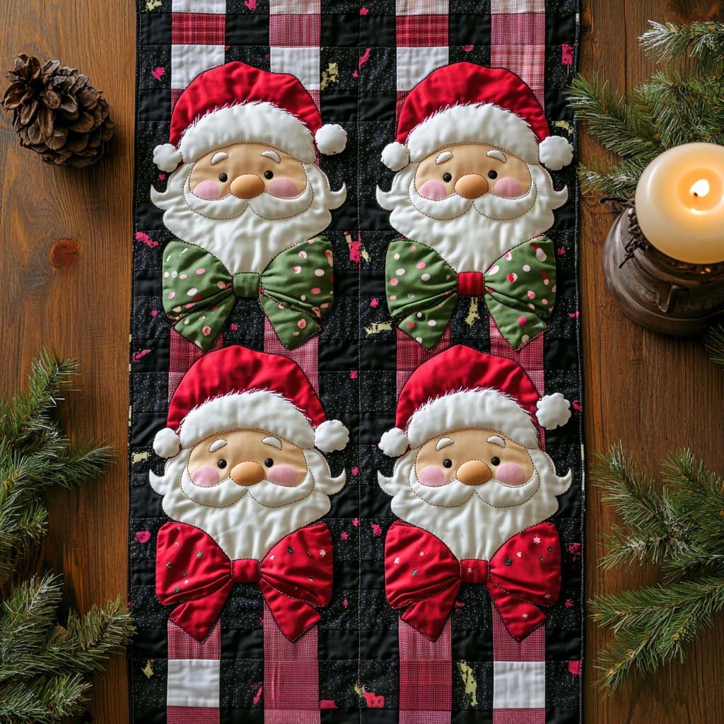 Merry Santa Table Runner