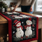 Merry Snow Friends Table Runner