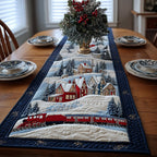 Merry Train Table Runner