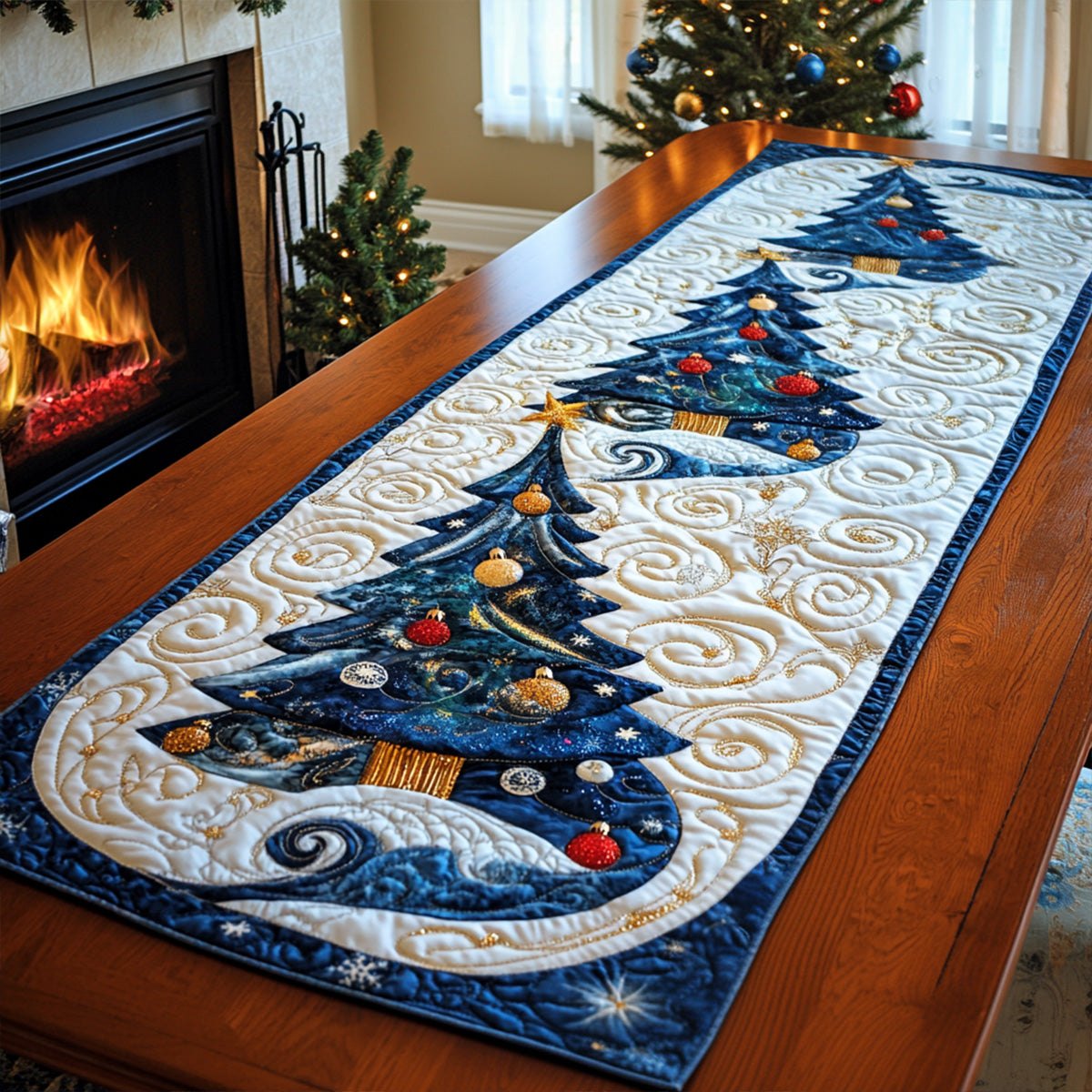 Merry Tree Grove Table Runner
