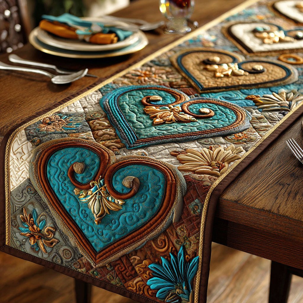 Mesa Hearts Table Runner