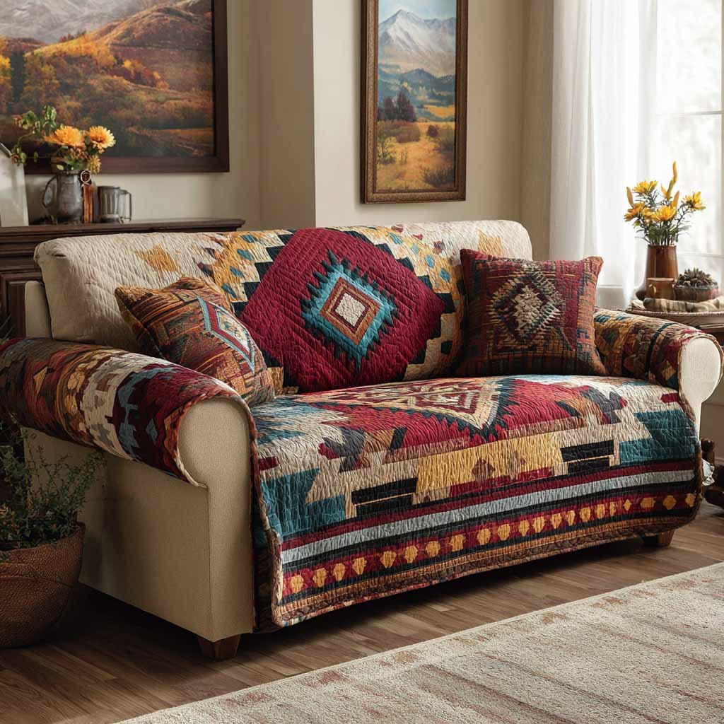 Mesa Patchwork Sofa Cover
