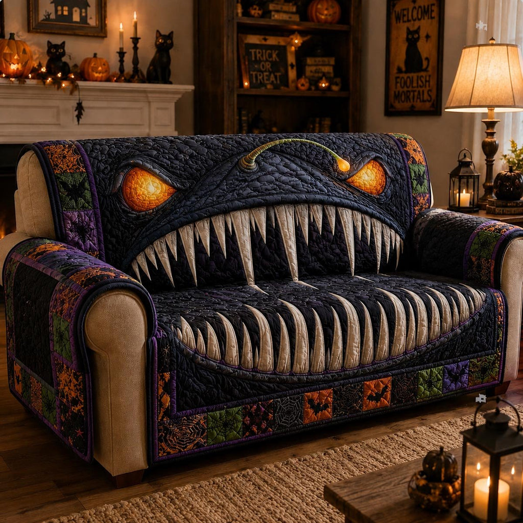 Midnight Chomper Sofa Cover