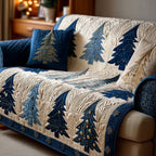 Midnight Evergreen Sofa Cover