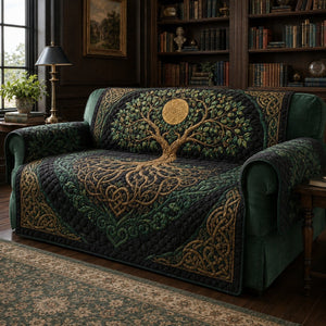 Midnight Forest Aura Sofa Cover - Made to Order