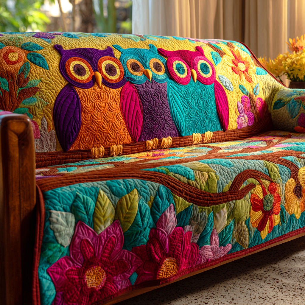 Midnight Frost Sofa Cover