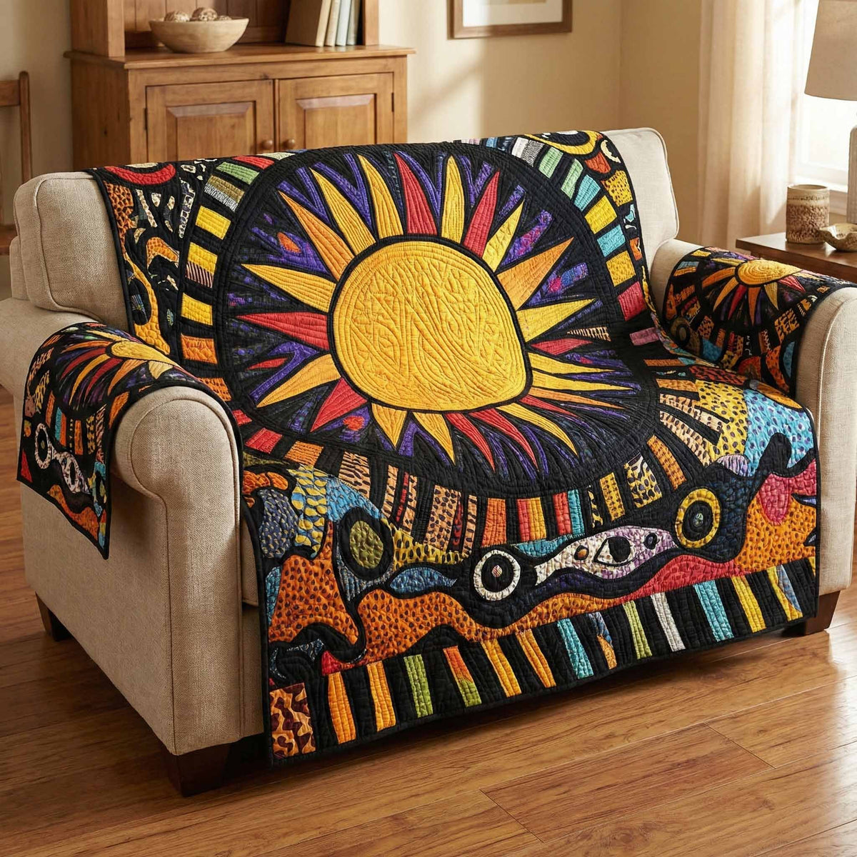 Midnight Sun Sofa Cover