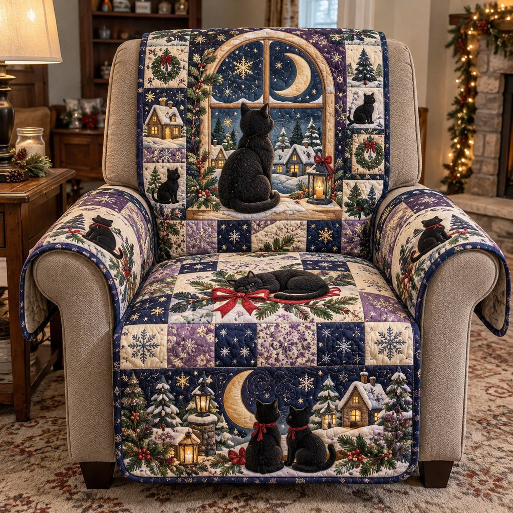 Midnight Winter Tale Sofa Cover
