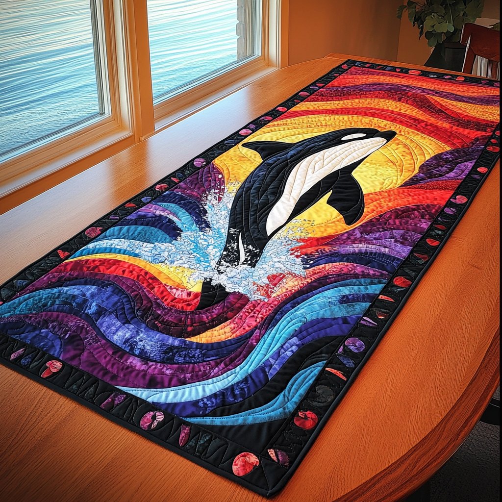 Mighty Orca Table Runner