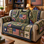 Star Vest Flag Military Pride Sofa Cover