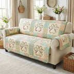 Mint Meadow Sofa Cover