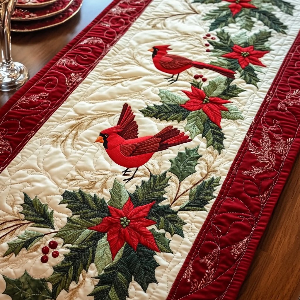 Mistletoe Majesty Table Runner