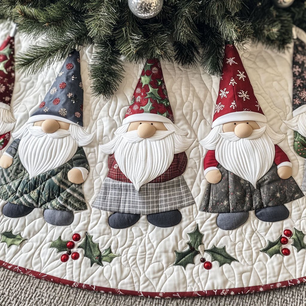 Mistletoe Mates Christmas Tree Skirt