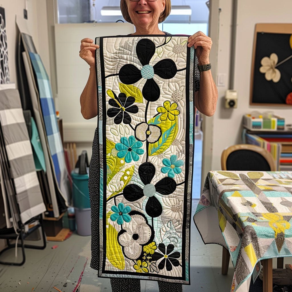 Modern Meadow Table Runner