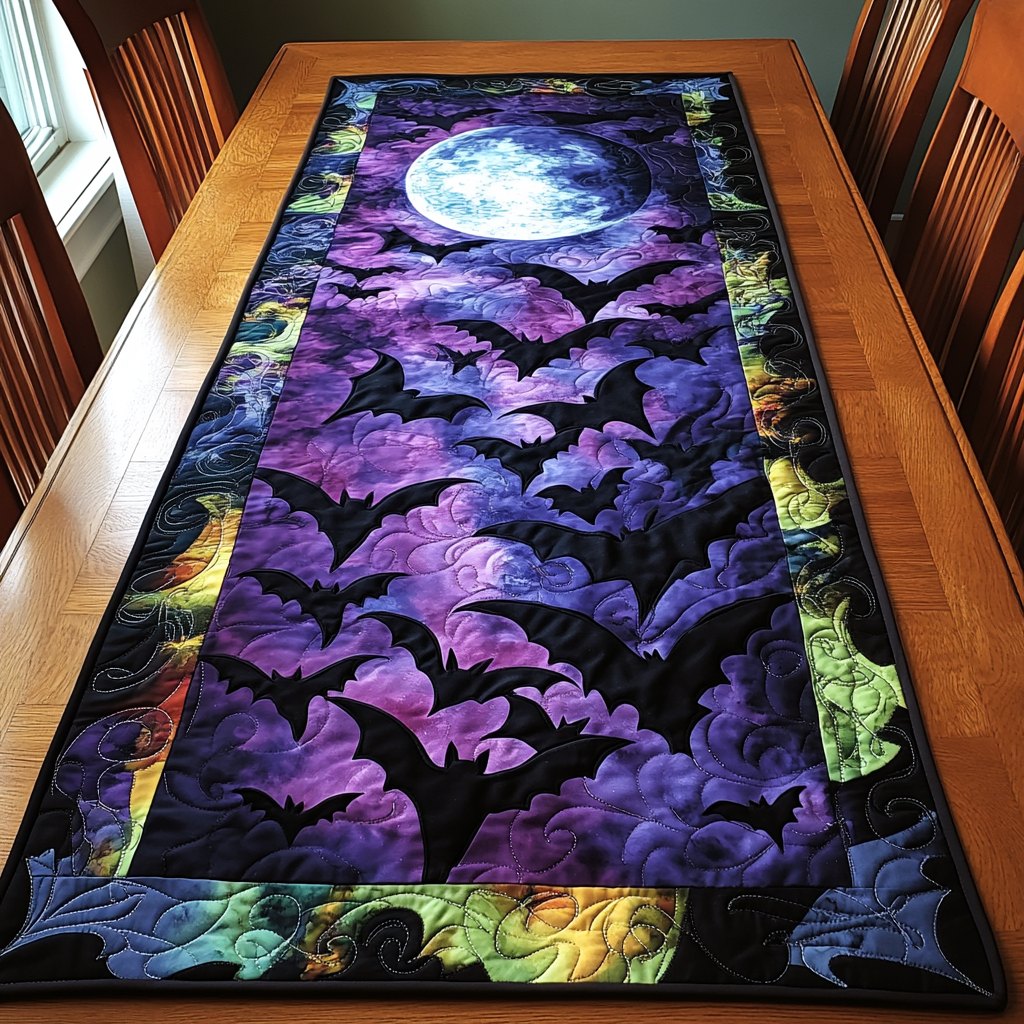 Moon Flight Table Runner