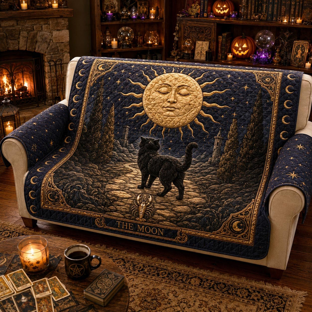 Moon Tarot Sofa Cover