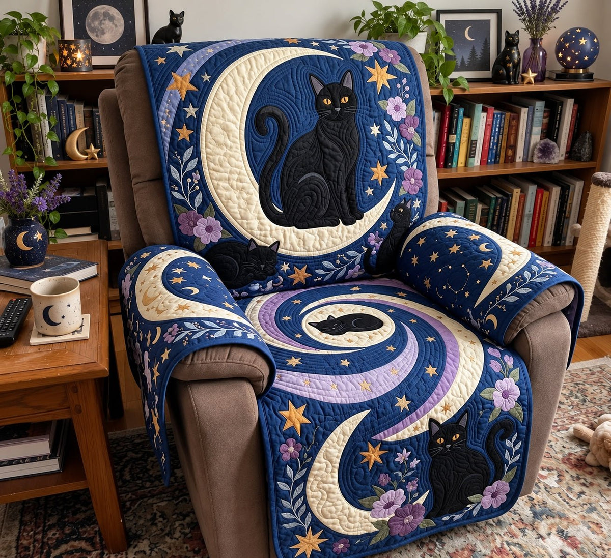 Moonlight Cat Sofa Cover