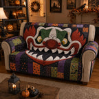 Moonlit Clown Sofa Cover