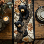 Moonlit Cub Table Runner