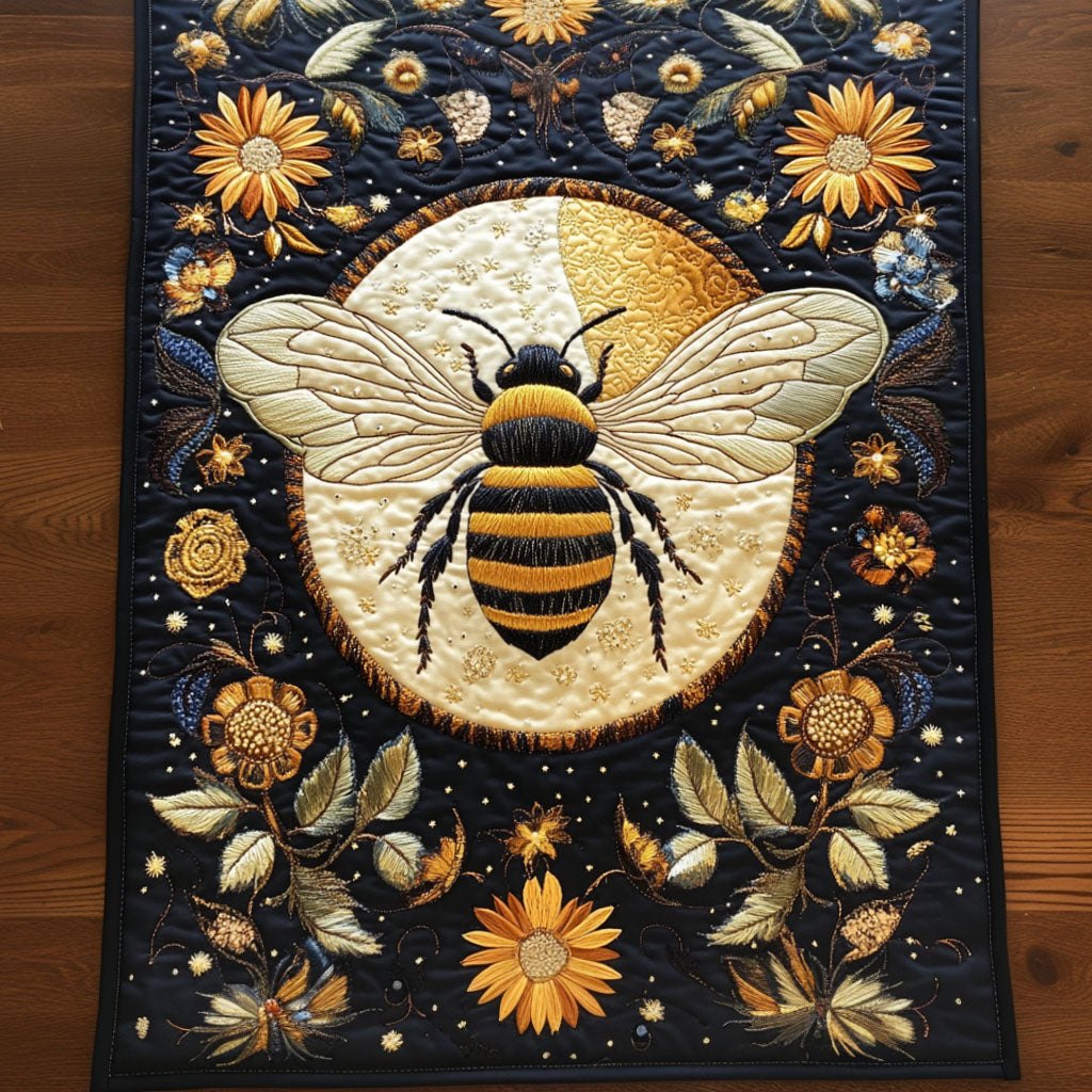 Moonlit Honeybee Table Runner