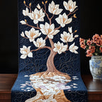 Moonlit Magnolia Table Runner