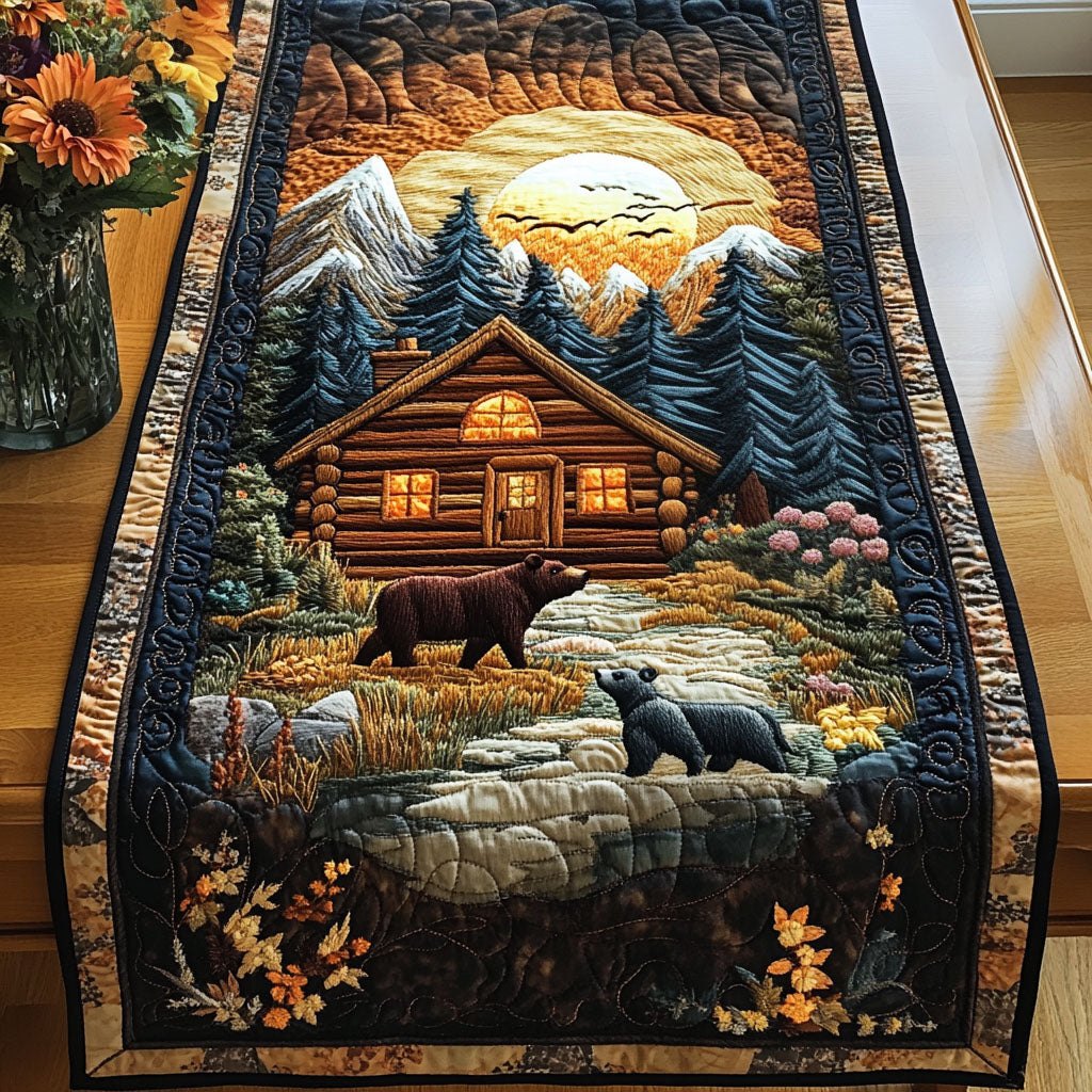Moonlit Wilderness Table Runner