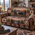 Moose Mountain Lodge Sofa Cover