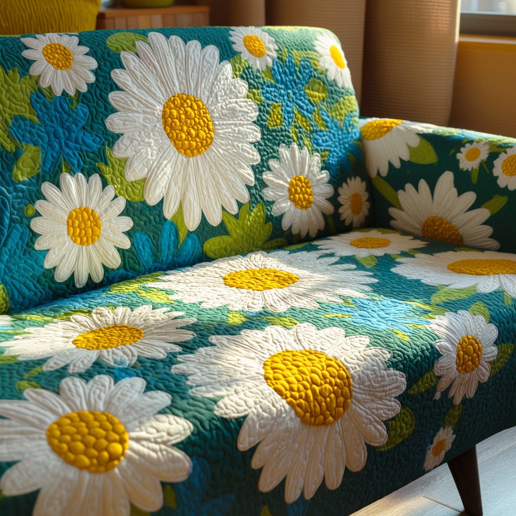 Morning Daisy Path Sofa Cover