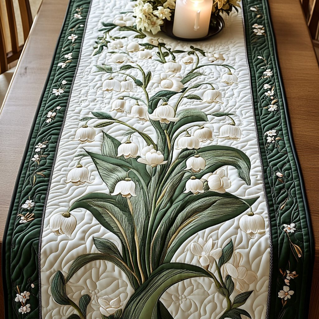 Morning Lily Table Runner