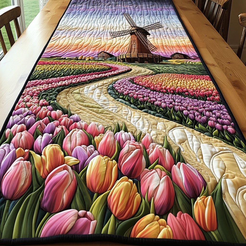 Morning Tulip Breeze Table Runner