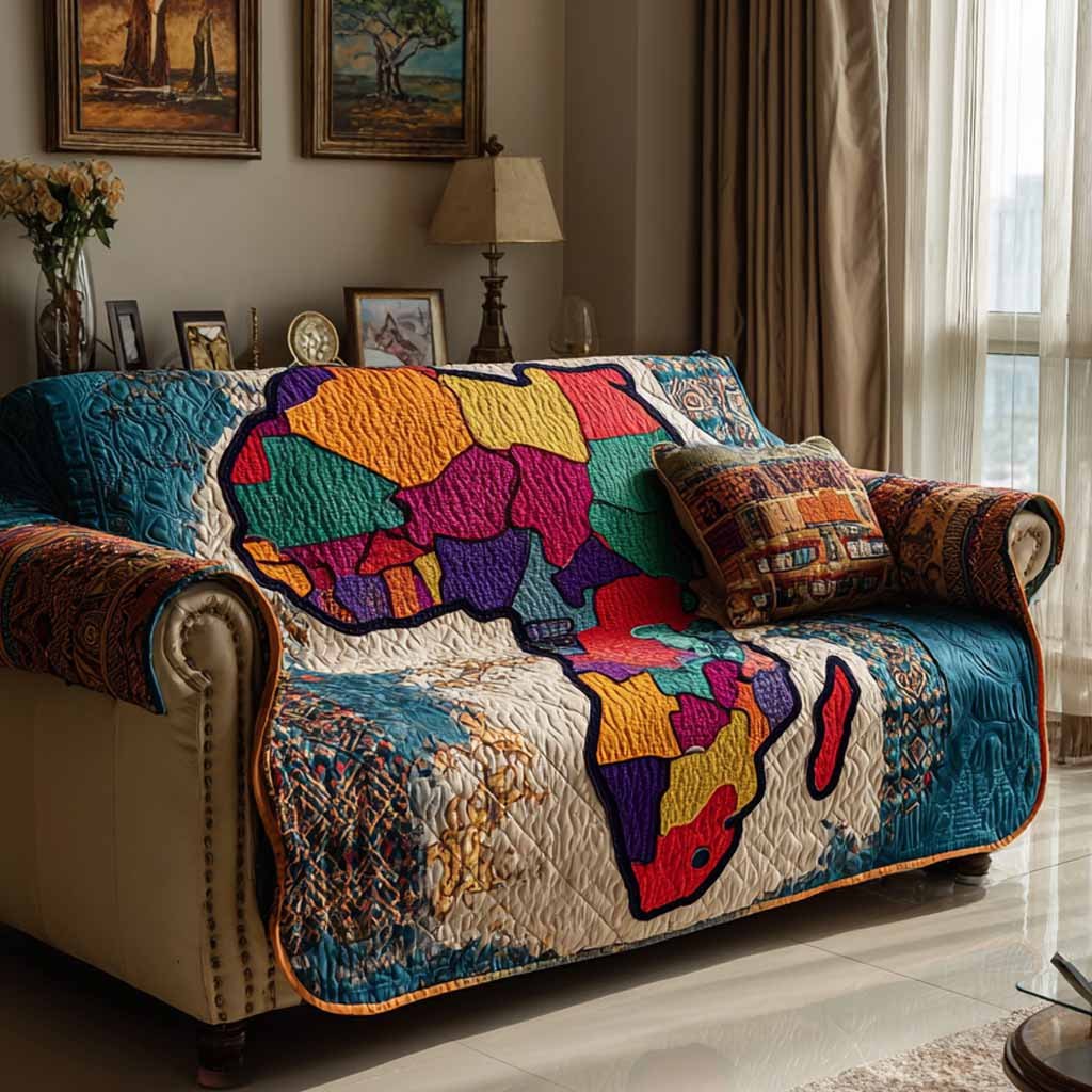 Motherland Mosaic Sofa Cover
