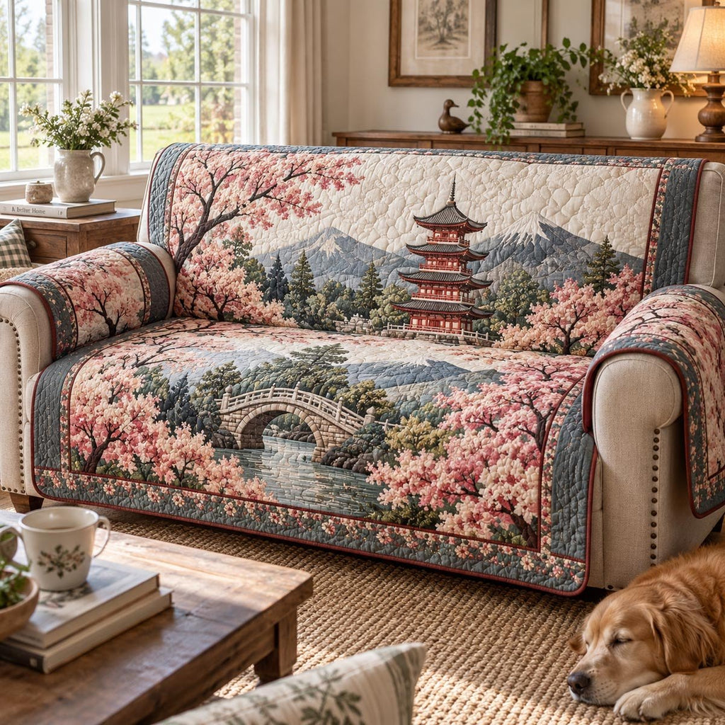 Mount Fuji Garden Sofa Cover