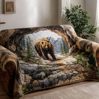 Mountain Bear Sofa Cover