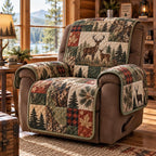 Mountain Deer Lodge Sofa Cover