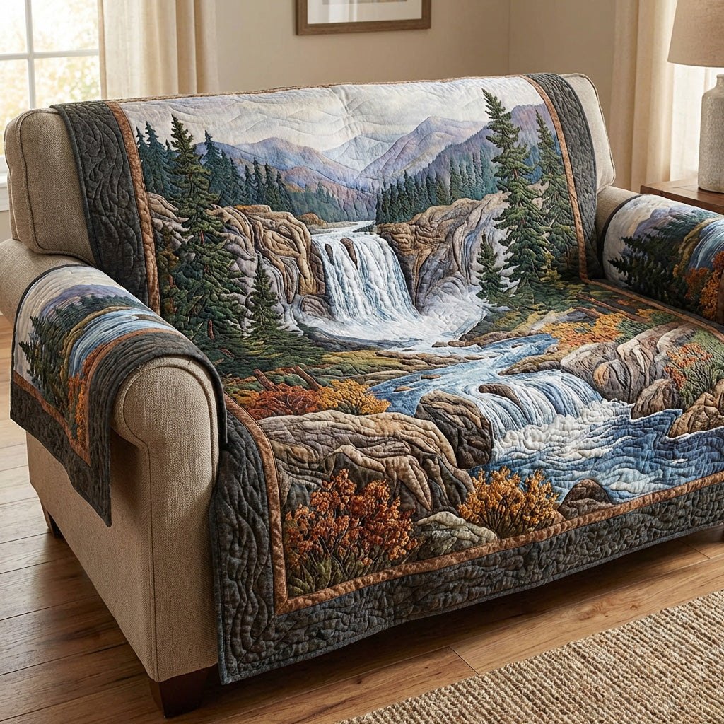 Mountain Falls Sofa Cover