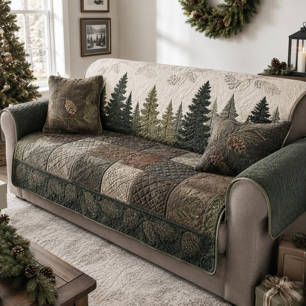 Mountain Forest Sofa Cover
