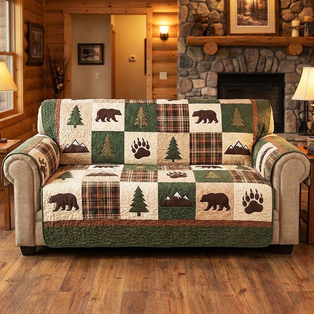 Mountain Patchwork Sofa Cover
