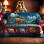 Mountain Path Bear Sofa Cover
