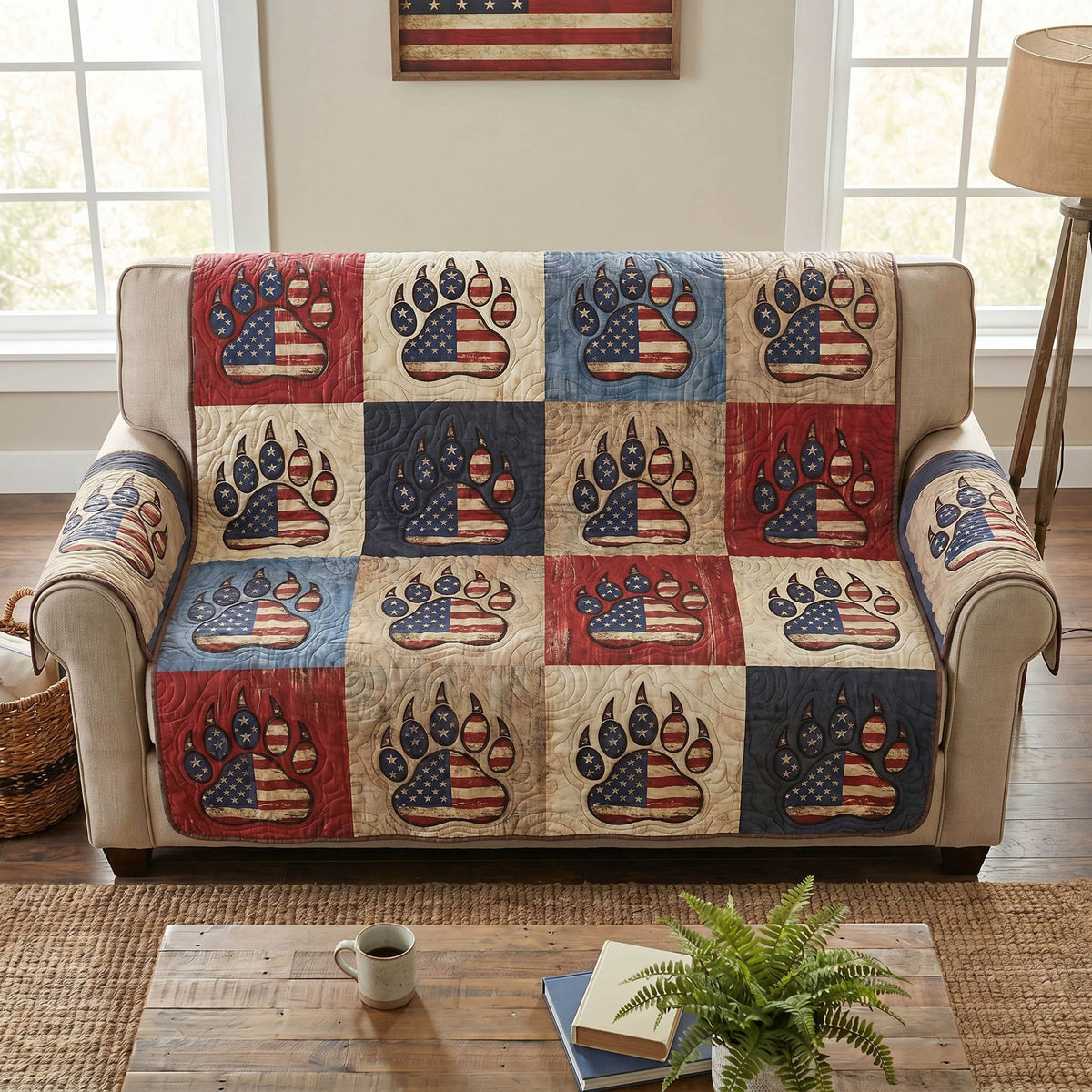 Mountain Paws Sofa Cover